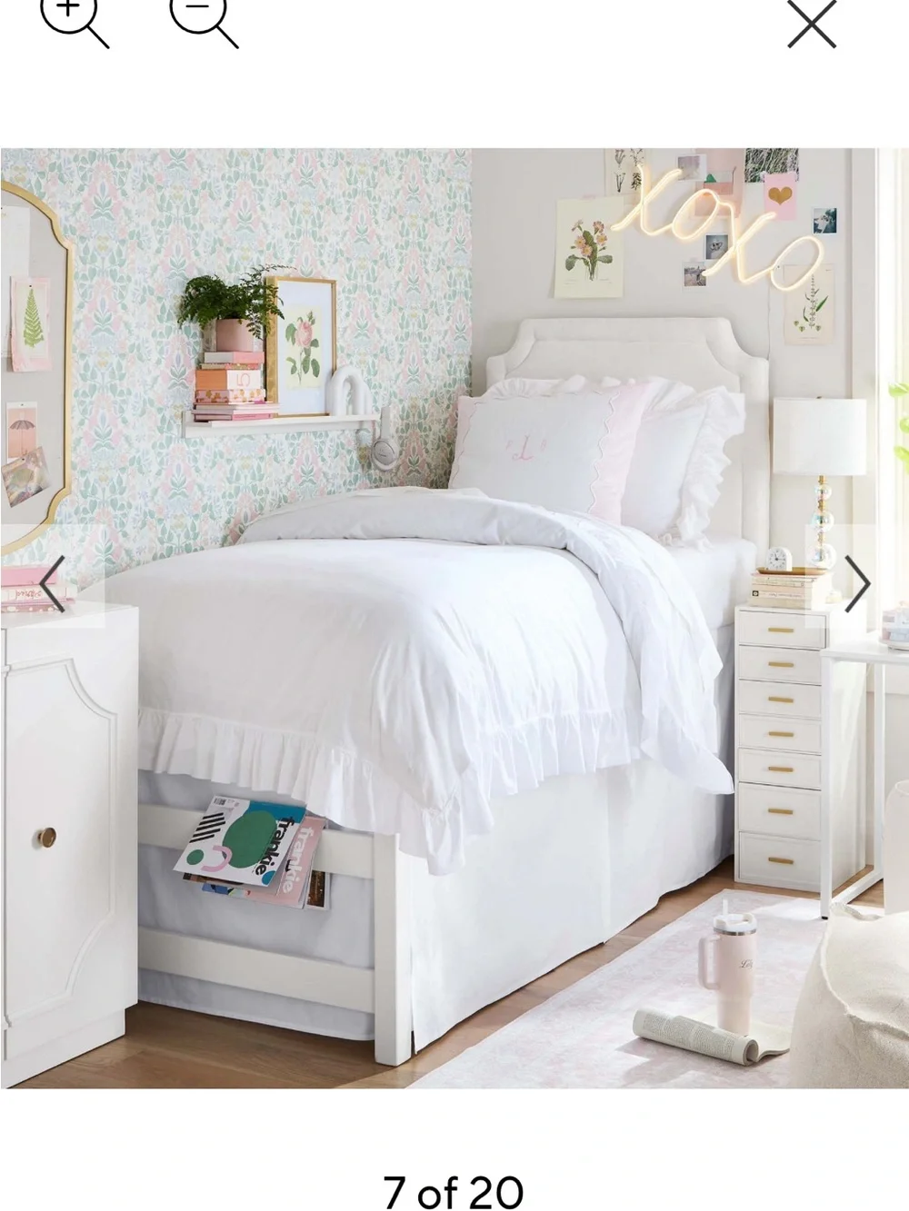Pottery Barn Teen elegant white